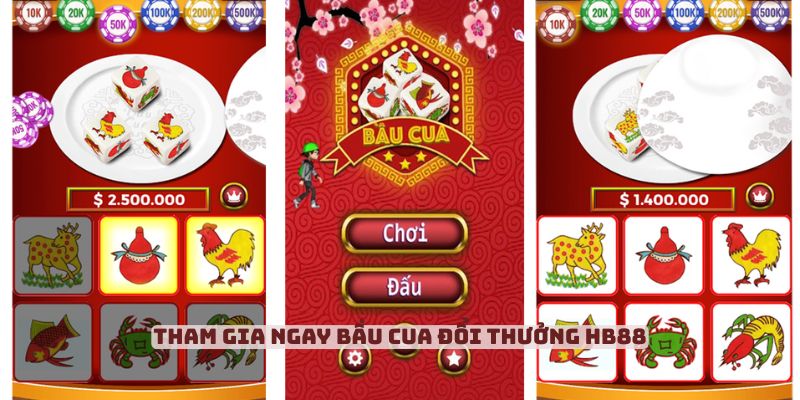 Bầu cua đổi thưởng HB88